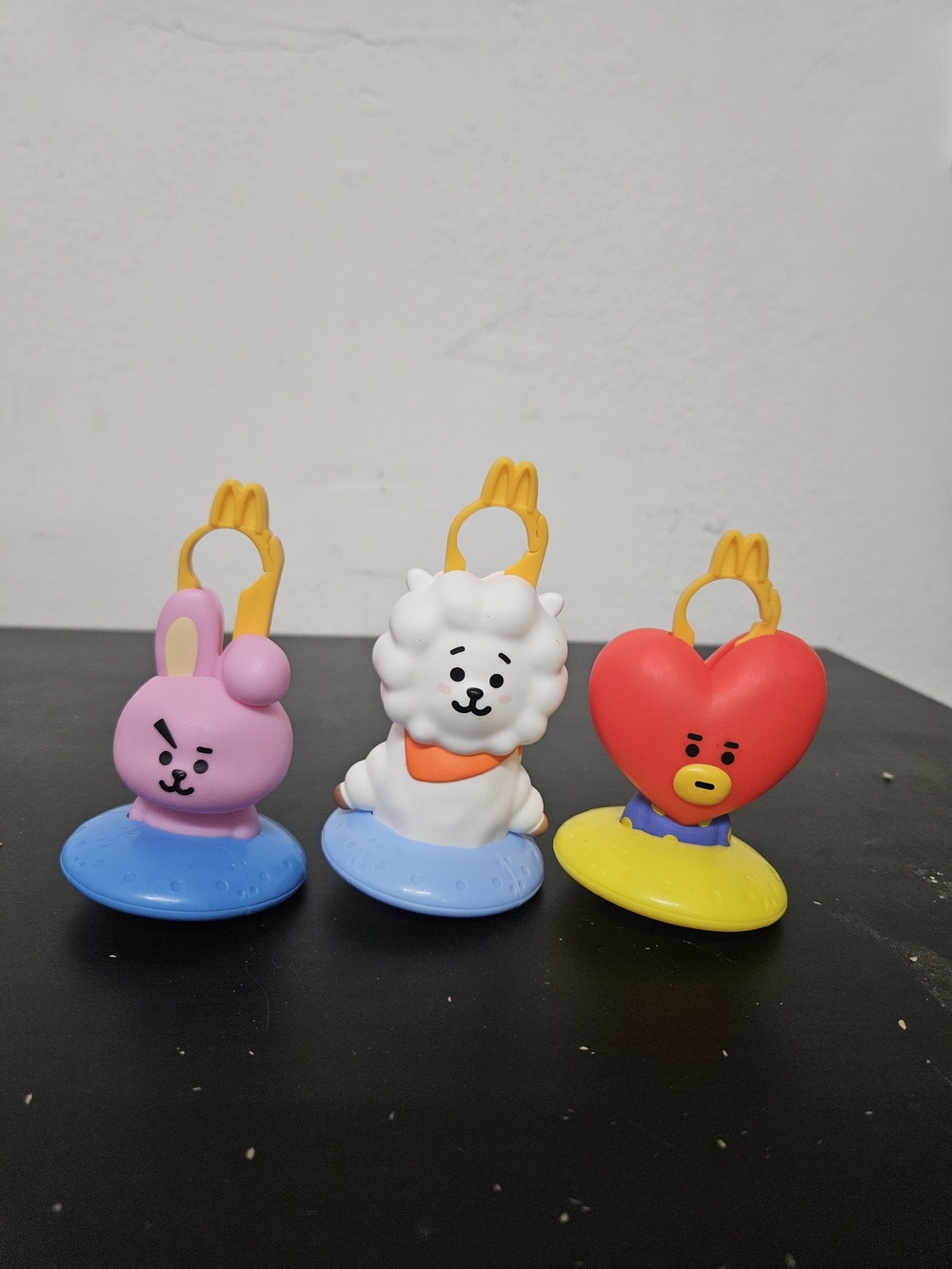 McDonald’s x BTS BT21 Happy Meal toys cooky, Tata and rj no box